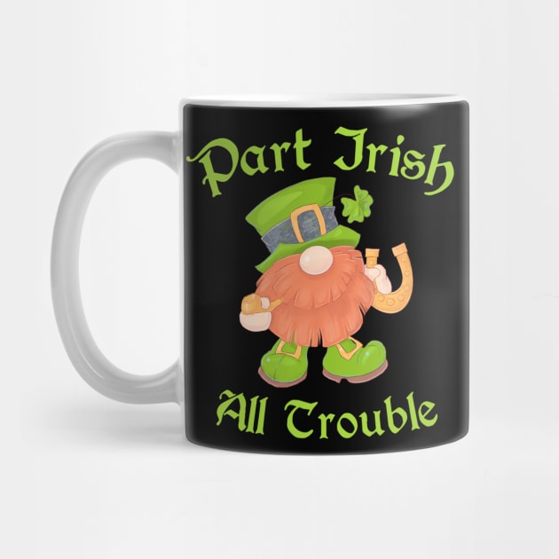 Part Irish All Trouble Leprechaun St Patrick's Day by Wanderer Bat